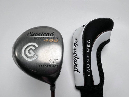 Cleveland Launcher 460 Driver 9.5* Launcher Gold 65g Stiff Graphite Mens RH HC, 1 of 12