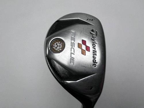 TaylorMade Rescue 2009 3 Hybrid 19* Aldila REAX 65g Stiff Graphite Mens RH, 1 of 12