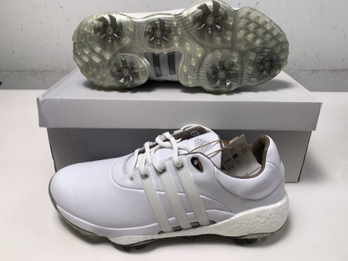 Adidas Tour360 22 Waterproof Golf Shoes White Men's SZ 9.5 (GV7245) NIB, 1 of 12