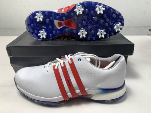Adidas Tour360 24 Waterproof Golf Shoes White Men's SZ 12 (IE3370) NIB, 1 of 12