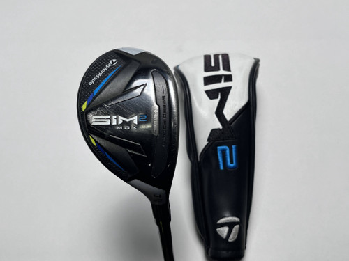 TaylorMade SIM2 MAX Rescue 4 Hybrid 22* Ventus Blue 6-R Regular RH HC, 1 of 12