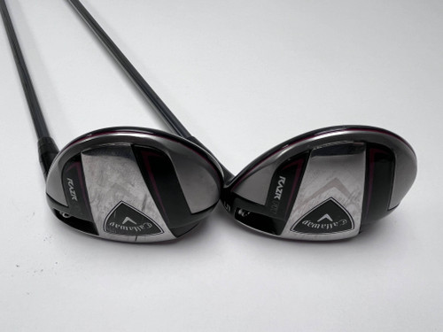 Callaway Razr Fit 3 & 5 Fairway Wood Set 15* 18* 50g Ladies Graphite Womens RH, 1 of 12