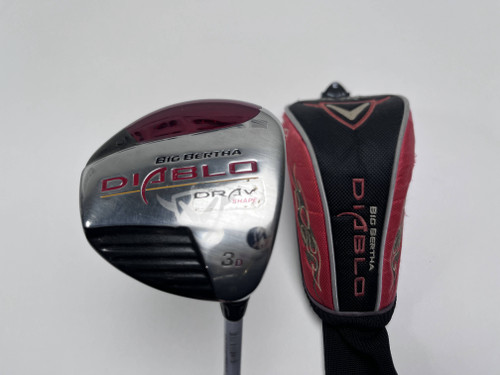 Callaway Big Bertha Diablo 3 Fairway Wood 15* 55g Senior Graphite Mens RH HC, 1 of 12