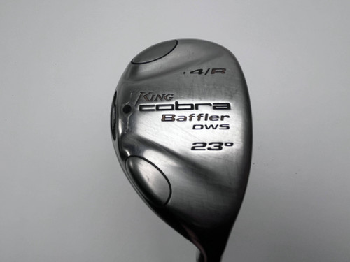 Cobra Baffler DWS 4 Hybrid 23* Fujikura Speeder Pro Stiff Graphite Mens RH, 1 of 12