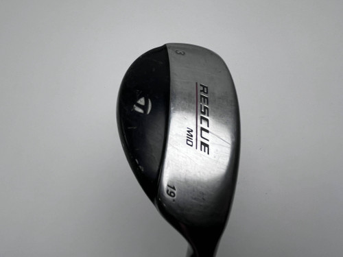 TaylorMade Rescue Mid 3 Hybrid 19* UST iRod Regular Graphite Mens RH, 1 of 12