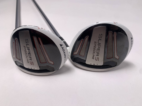 Adams Speedline Super S 3 & 5 Fairway Wood Set 15* 18* HD Radix S VI Regular RH, 1 of 12