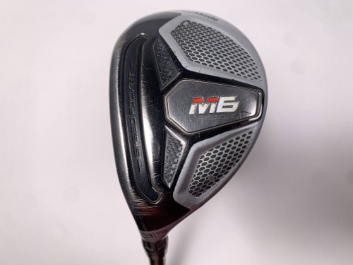 LEFTYTaylorMade M6 3 Hybrid 19* Fujikura Atmos Red 7S Stiff LH Midsize Grip, 1 of 12