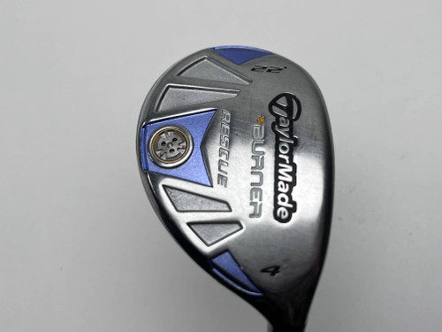 TaylorMade Burner Rescue 4 Hybrid 22* REAX SuperFast 50g Ladies RH, 1 of 12