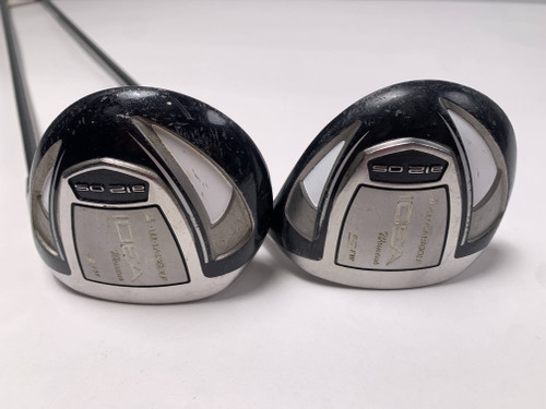 Adams Idea A12 OS 3 & 5 Fairway Wood Set 15* 18* Idea Womens 45g Ladies RH, 1 of 12