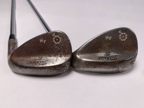 Titleist Vokey SM5 Raw Wedge Set 54* 10 60* 10 S400 Stiff Steel Mens RH, 1 of 12