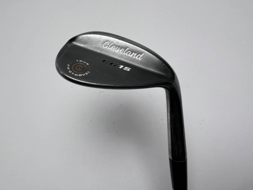 Cleveland CG15 Black Pearl Wedge 52* 10 Bounce Traction Wedge Steel Mens RH, 1 of 12