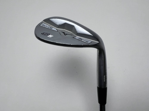 Mizuno S5 White Satin Wedge 60* 6 Bounce True Temper Dynamic Gold  Steel Mens RH, 1 of 12