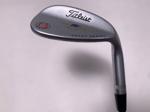 Titleist Vokey Spin Milled Chrome 2009 Wedge 56* 11 Bounce Wedge Steel Mens RH, 1 of 12