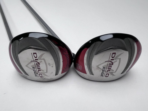 Callaway Diablo Edge 3 & 5 Fairway Wood Set 15* 18* 50g Ladies RH, 1 of 12