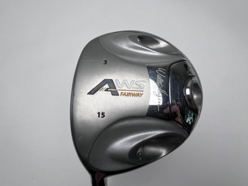 LEFTY Walter Hagen AWS Fairway 3 Fairway Wood 15* 400 Series Stiff LH, 1 of 12
