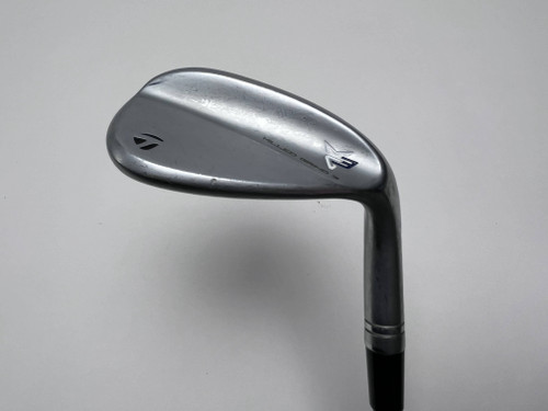 TaylorMade Milled Grind 3 Raw Chrome Wedge 56* 12 Bounce SB Regular Graphite RH, 1 of 12