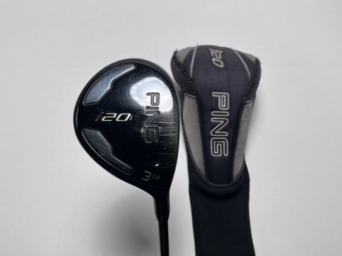 Ping i20 3 Fairway Wood 14* Mitsubishi Rayon JAVLNFX Extra Stiff RH HC, 1 of 12