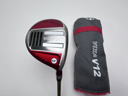 VIXA V12 3 Fairway Wood 14.5* 50g Senior Graphite Mens RH HC, 1 of 12