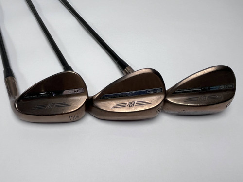 Titleist Vokey SM10 Oil Can Wedge Set 52* 8 56* 8 | 60*8 AMT S300 Black Stiff RH, 1 of 12