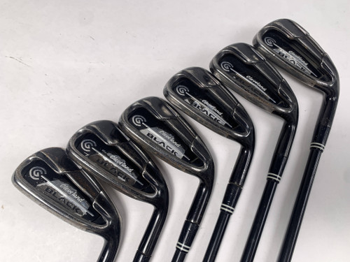 Cleveland CG Black 2012 Iron Set 5-PW Miyazaki C.Kua 59R Flex 4234 Regular RH, 1 of 12