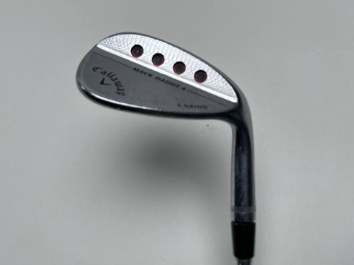Callaway Mack Daddy 4 Chrome Gap Wedge GW 50* 10S DG S200 Tour Issue Stiff RH, 1 of 12