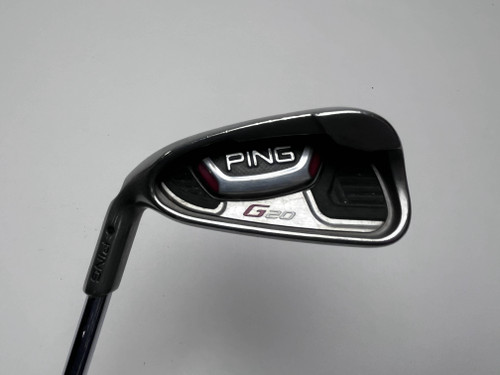Ping G20 Single 4 Iron Black Dot CFS Regular Steel Mens LH Midsize Grip, 1 of 12