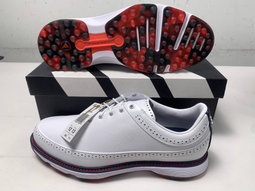 Adidas MC80 Waterproof Golf Shoes White Men's SZ 12 NIB, 1 of 12