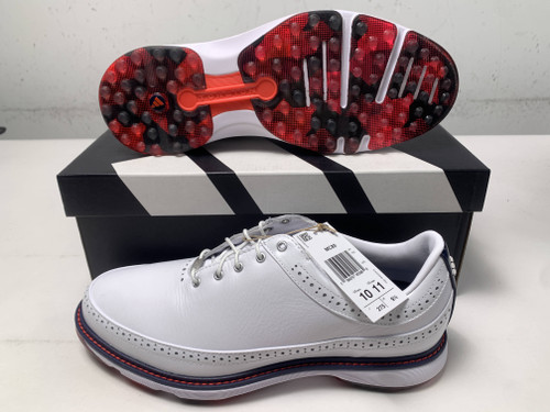 Adidas MC80 Waterproof Golf Shoes White Men's SZ 10 NIB, 1 of 12