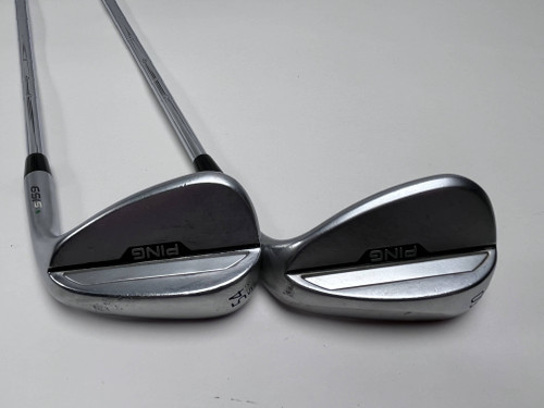 Ping s159 Chrome Wedge Set 54* 12 | 60* 6 Green Dot 2* Up Z-Z115 Wedge RH, 1 of 12