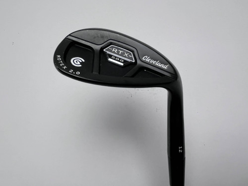 Cleveland 588 RTX 2.0 CB Black Satin Lob Wedge LW 58* 12 DG Wedge RH, 1 of 12