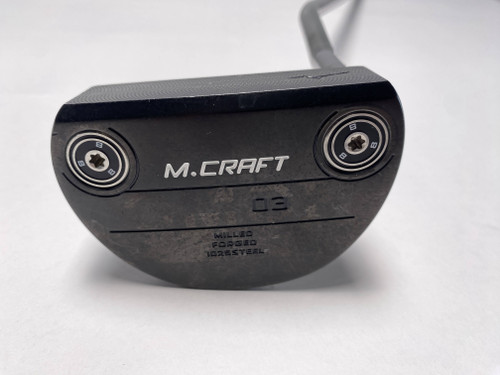Mizuno M-Craft OMOI Type III Black Putter 35" Mens RH, 1 of 12