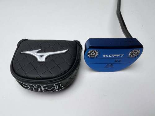 Mizuno OMOI M Craft Type III Blue Putter 34" Mens RH HC NEW, 1 of 12