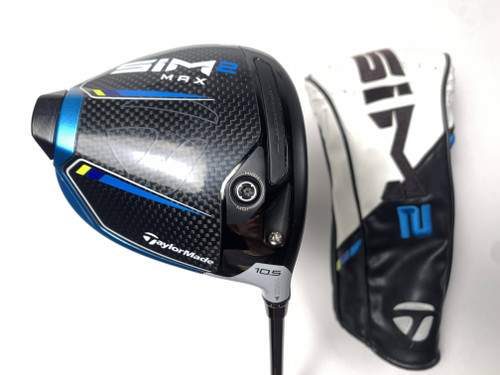 TaylorMade SIM2 MAX Driver 10.5* Fujikura Ventus Blue TR 5-S Stiff RH HC, 1 of 12