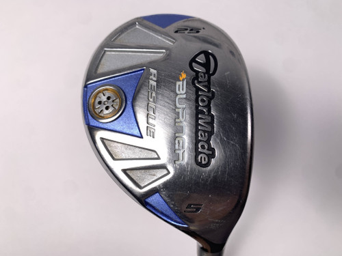 TaylorMade Burner Rescue 5 Hybrid 25* REAX SuperFast 50g Ladies RH, 1 of 12