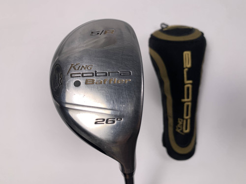 Cobra Baffler 2005 5 Hybrid 26* Aldila NV HL 65g Regular Graphite Mens RH HC, 1 of 12