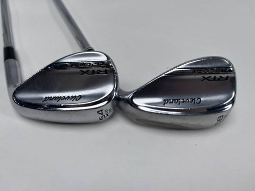 Cleveland RTX ZipCore Tour Satin Wedge Set 54* 10 | 58* 10 Tour Issue Spinner RH, 1 of 12