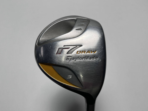 TaylorMade R7 Draw 3 Fairway Wood 15* REAX 55g Regular Graphite Mens RH, 1 of 12
