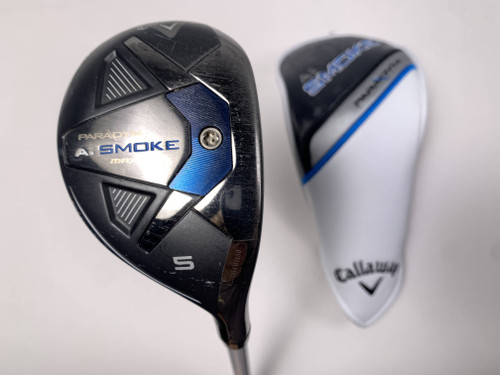 Callaway Paradym Ai Smoke Max Fast 5 Hybrid 24* Eldio 40g Ladies RH HC, 1 of 12