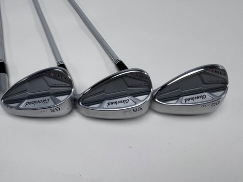 Cleveland CBX 2 Wedge Set 52* 11 | 56* 12 | 60* 10 Action Ultralite Ladies RH, 1 of 12