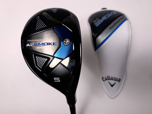 Callaway Paradym Ai Smoke Max Fast 5 Hybrid 24* Cypher Fifty 5.0 Senior RH HC, 1 of 12