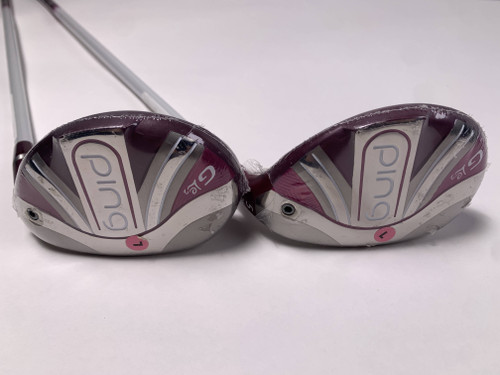 Ping G LE 2 4 & 5 Hybrid Set 22* 25* ULT240 Ladies RH Undersize Grips NEW, 1 of 12