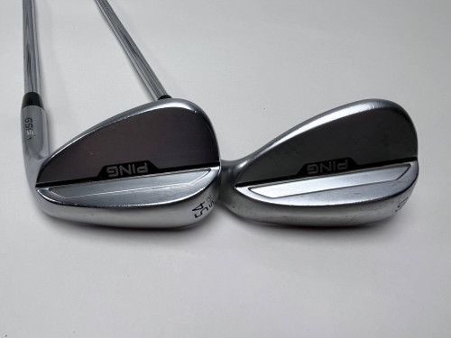 Ping s159 Chrome Wedge Set 54* 12 | 60* 10 Black Dot DG S300 Stiff RH +1'', 1 of 12