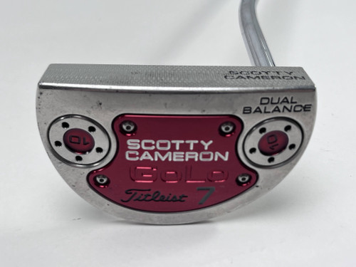 Scotty Cameron Golo 7 Dual Balance 2014 Putter 38" Mens RH 17" Long Grip, 1 of 12