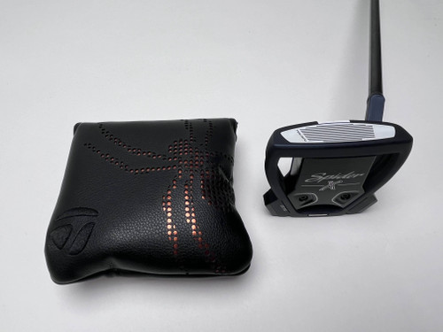 TaylorMade Spider X Navy Putter 35" SuperStroke Claw 1.0 Mens RH HC, 1 of 12