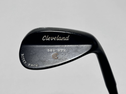 Cleveland 588 RTX Custom Black Nickel Wedge 60* 12 Bounce 115g Wedge Steel RH, 1 of 12