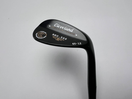 Cleveland 588 Black Pearl 2012 Lob Wedge LW 60* 12 Bounce True Temper Wedge RH, 1 of 12
