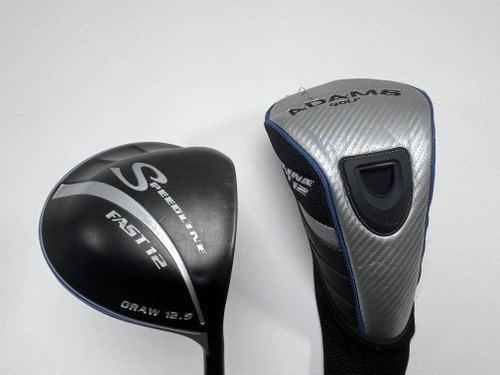 Adams Fast 12 Draw Driver 12.5* Grafalloy ProLaunch Blue 55g Senior RH HC DENT, 1 of 12