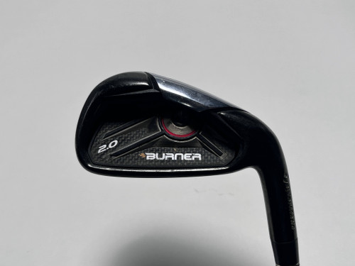 TaylorMade Burner 2.0 Single 6 Iron REAX 60g Senior Graphite Mens RH, 1 of 12