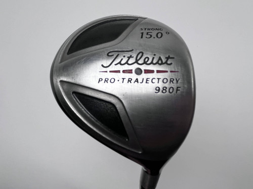 Titleist 980 F Strong 3 Fairway Wood 15* Dynamic Gold S300 Stiff RH DENT, 1 of 12