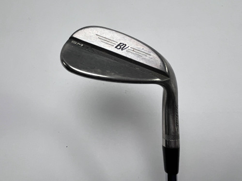 Titleist Vokey SM8 Brushed Steel Gap Wedge GW 50* 8 Bounce F-Grind Wedge RH, 1 of 12
